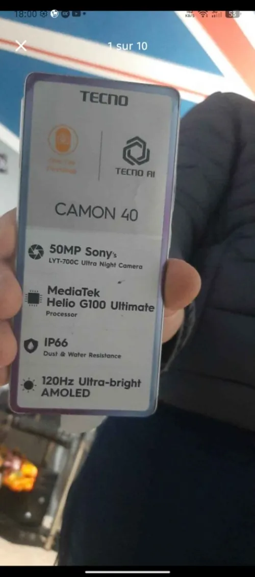 Tecno Caman40