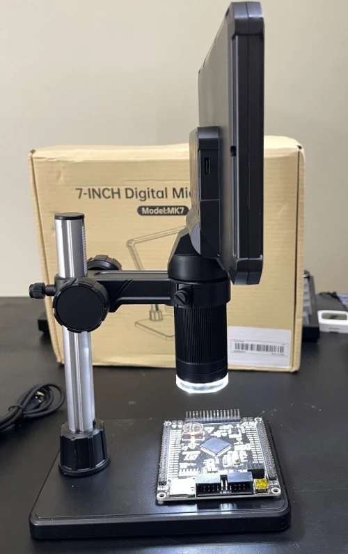 Microscope 7 pouces écran 17cm, 1200x