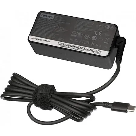 CHARGEUR LENOVO STANDARD 65W - ADAPTATEUR C.A - USB TYPE-C - ORIGINAL