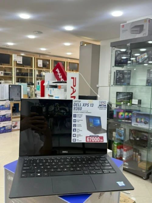 LAPTOP DELL XPS 13  9360   I7-7500U/16GO/512 SSD  13' ECRAN TACTIL OCCASION