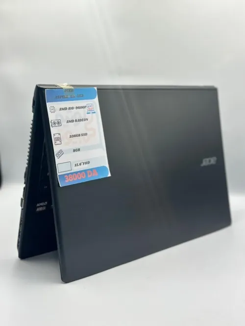 LAPTOP ACER ASPIRE   E5-553 AMD A10-9600P/8GB/256G SSD /15.6' HD / OCASSION / BATTERIE NEW
