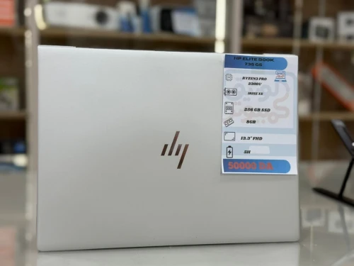 LAPTOP HP ELITEBOOK 735 G5  RYZEN 3 PRO2300U/8G/256SSD/13.3''/ WIN10 ETAT 10/10