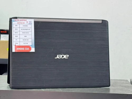 ACER ASPIRE A515-51 I5-8EME / NVIDIA MX150/ 8GB/128 GB SSD /15.6 "HD 