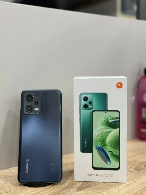 REDMI NOTE 12 5G 128GB/4GB RAM / ONYX GRAY /OCASSION AVEC BOITE REDMI NOTE 12 5G