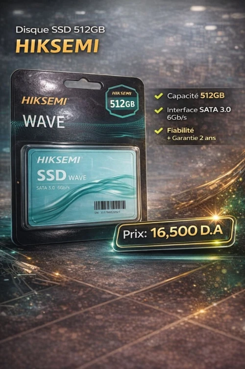 SSD Hiksemi Wave 512GB SATA 3.0 / Performance & Prix