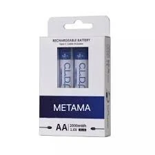 Piles lithium 1.5 rechargeables TYPE-C  charge