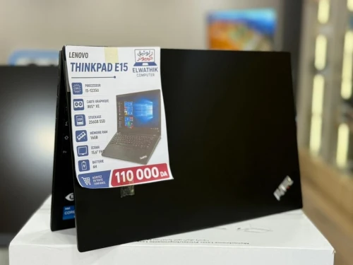 LAPTOP LENOVO THINKPAD E15 I5-1235U / 16G / 256 SSD / 15.6' FHD/ WIN 11/  OCCASION / AVEC CHARGEUR