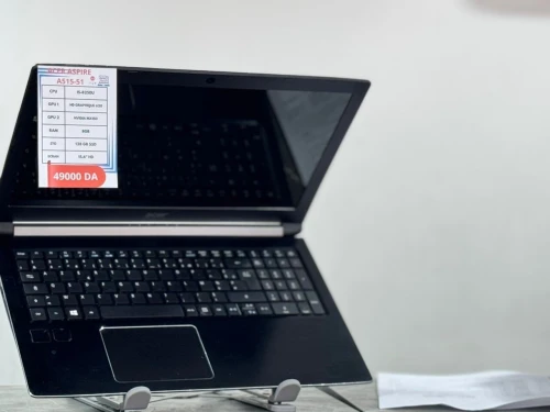 ACER ASPIRE A515-51 I5-8EME / NVIDIA MX150/ 8GB/128 GB SSD /15.6 "HD 