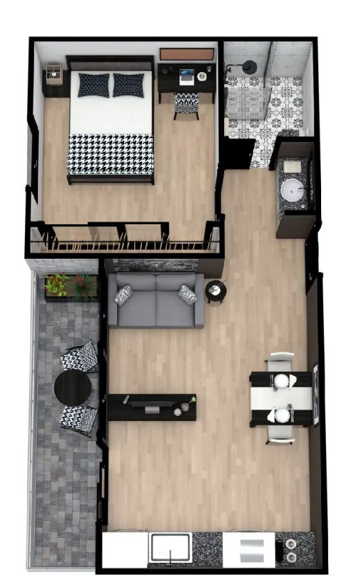 Vente Appartement Studio Alger Bordj el kiffan