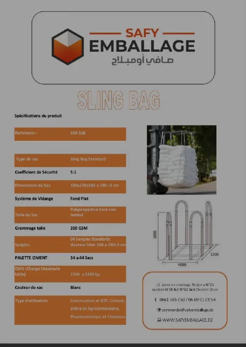 Production des SLING Bag