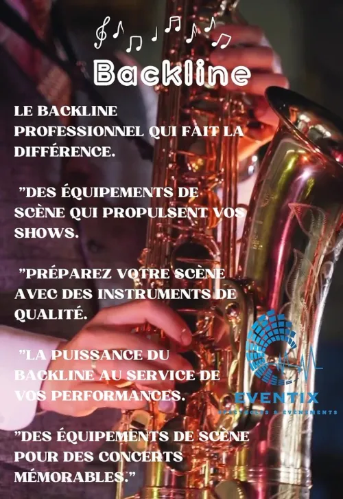 **"Eventix : Sonorisation, Éclairage, Backline et Écrans LED pour des événements réussis !"**