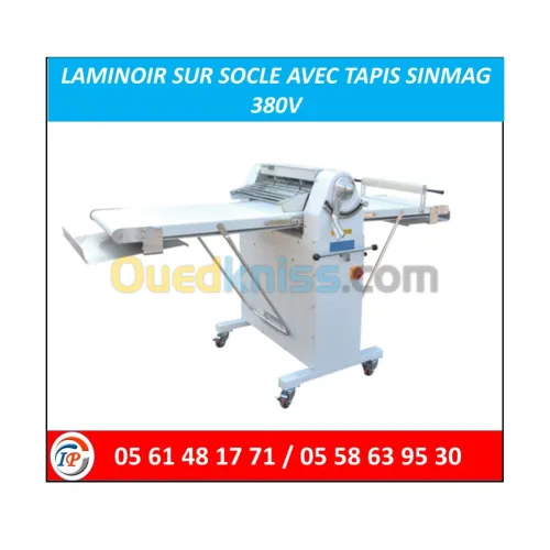 LAMINOIR SUR SOCLE AVEC TAPIS SINMAG
