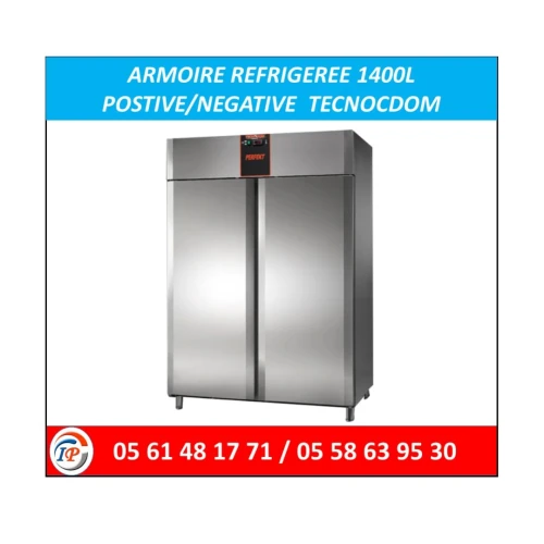 ARMOIRE REFRIGEREE 1400L POSITIVE / NEGATIVE TECNODOM ITALY 