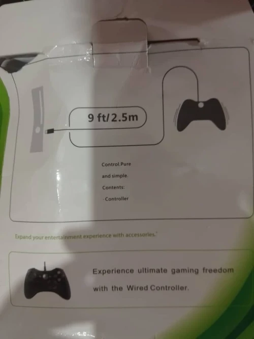 MANETTE USB PC XBOX FILAIRE