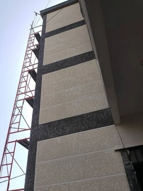 Revêtement de façade en Monocouche