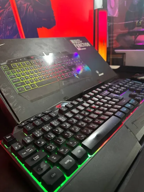 CLAVIER GAMING HAVIT KB488L SEMI-MECHANIC