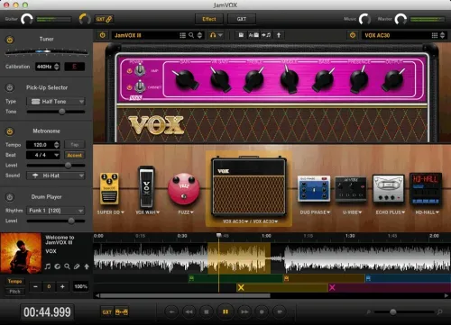 Ampli Guitare VOX Valvetronix VT20X  20W  Lampe Hybride