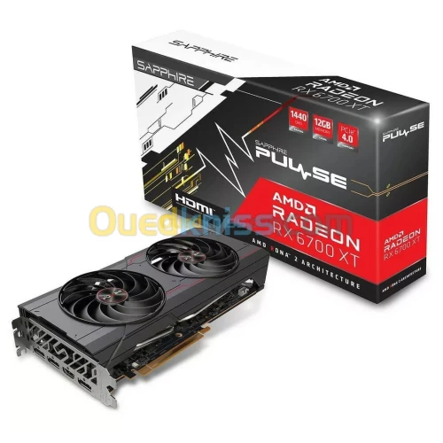 Sapphire PULSE Radeon RX 6700 XT 12GB GDDR6