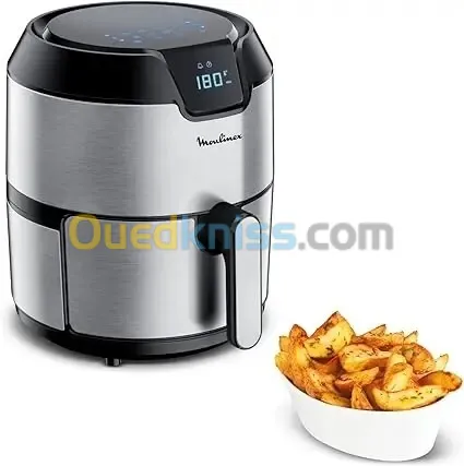 Friteuse sans huile Moulinex Easy Fry Deluxe XL + gril 4,2L EZ401D10