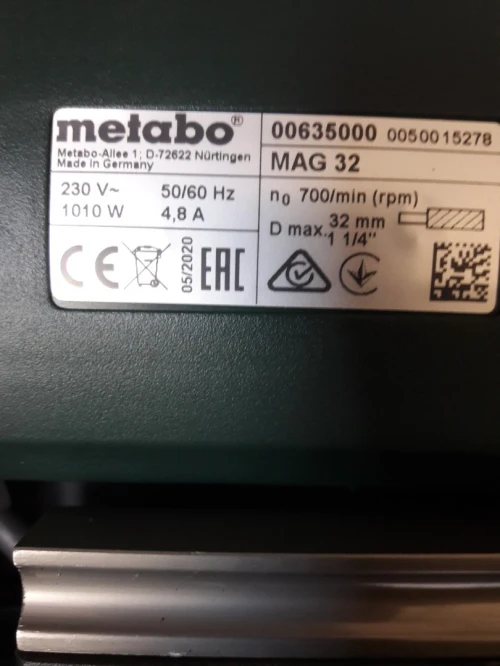 Perceuse Magnétique Metabo  Mag 32 origine germany 
