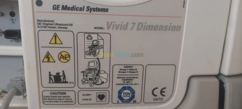 Echographe GE vivid 7