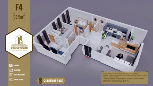Vente Appartement F4 Boumerdès Boumerdes