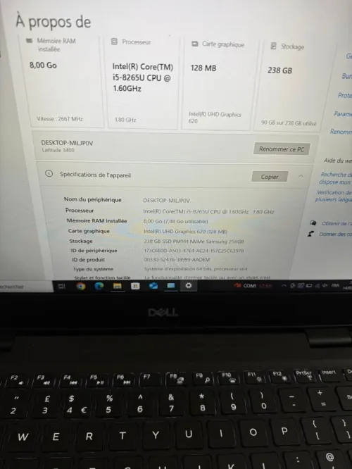 dell latitude 3400