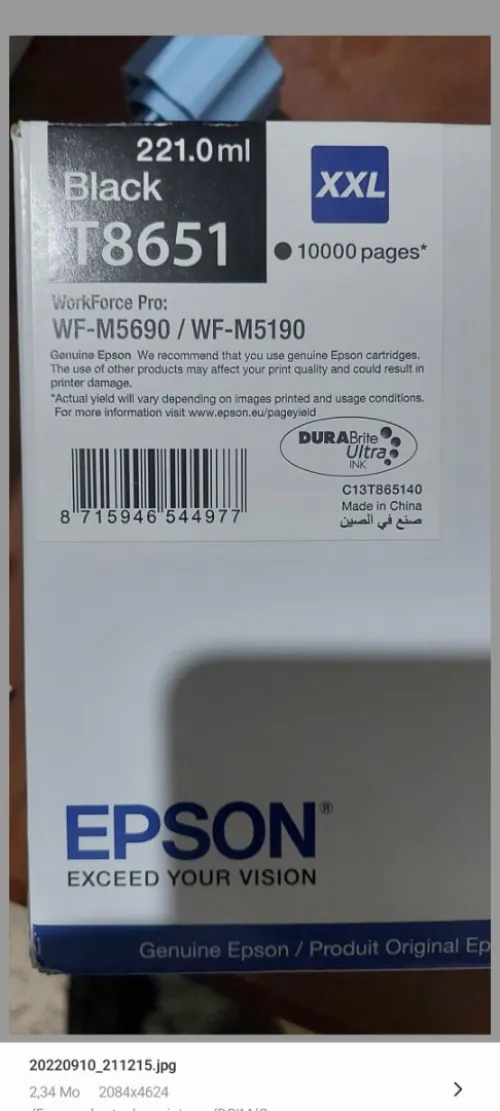 toner tambour Kit fusion epson lexmark hp 
