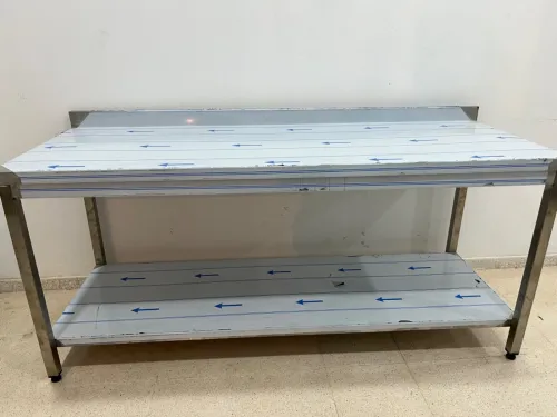 Table de travail inox 