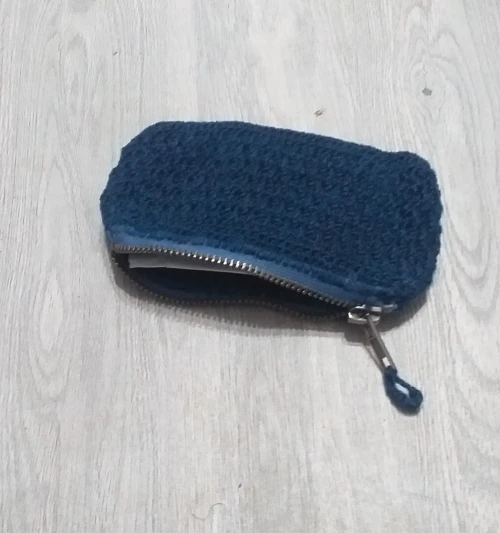 Porte monnaie en fil coton