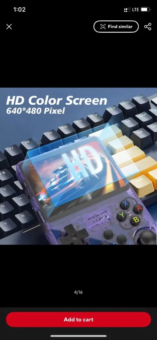 Game Console R36s