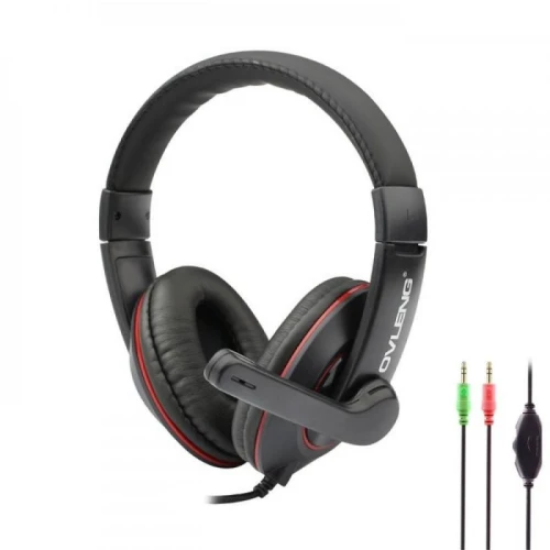 Casque Gaming Avec Microphone Anti-Bruit Pour Pc Jack 3.5 Mm X10