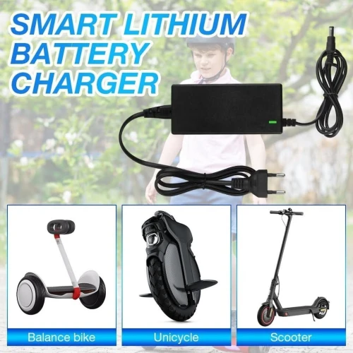 Chargeur Trottinette / Scooter / Hoverboard (EU) universel 58.8V 3A pour batteries 52V