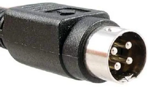 chargeur / alimentation 12V 5A (60W) avec connecteur 4 broches (4pin) pour caisses tactiles/moniteurs TV/LCD/des enregistreurs vidéo (DVR/NVR)/imprimantes thermiques.