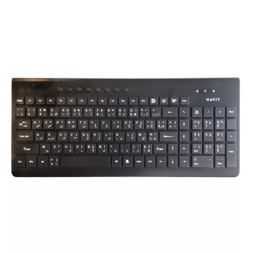 CLAVIER ET SOURIS BLEUTOOTH KB565GCM-HAVIT  