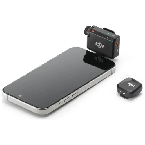 Microphone DM3004 DJI Mic Mini 1 émetteur pour iOS/Android/Caméras via USB-C/Lightning/câble 3,5mm