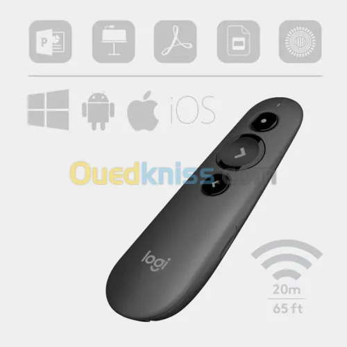 pointeur laser LOGITECH R500 (télécommande + pointeur laser, présentateur, laser)