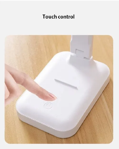 Lampe / Led de Bureau avec Contrôle Tactile à 3 niveaux (lumière chaude, lumière blanche, lumière naturelle)