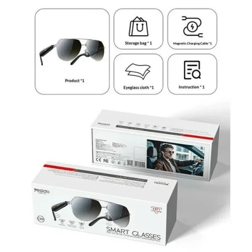 Lunettes audio intelligentes YESIDO IO44