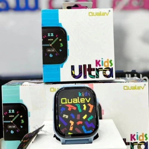 SmartWatch Qualev Kids Ultra pour vos enfants (GPS/Bouton SOS/Appels/messages/Caméra/Jeux éducatifs)