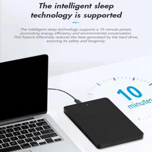 Boîte Lenovo Thinkplus K01A pour disque dur externe SATA vers USB3.0 2,5pouces