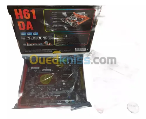 Carte mère Esonic H61 de LGA 1155 2*DDR3 1066/1333/1600MHZ