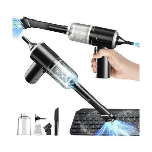 Mini Aspirateur Portable et Souffleur 3en1 as228 batterie 4000mAh pour voiture, canapé, claviers, tapis etc.