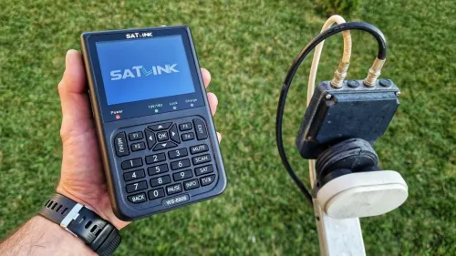 Satlink WS6906 Testeur de Signal Satellite Portable Réglage Facile et Précis très bonne état