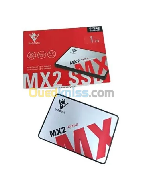 DISQUE DUR INTERNE SSD SATA MAGMA MX2 2,5" 1TERA