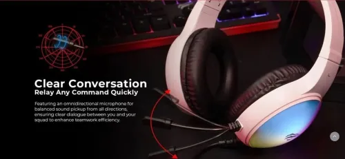 HAVIT Gamenote H2043U casque gaming filaire USB , système audio 7.1