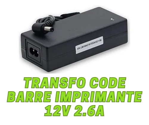 TRANSFO CODE BARRE IMPRIMANTE 12V 2.6A