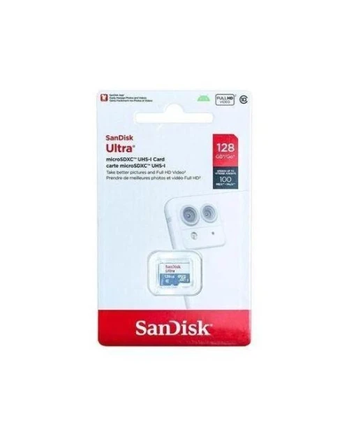 CARTE MEMOIRE 128GB ULTRA 100MB/S-SANDISK