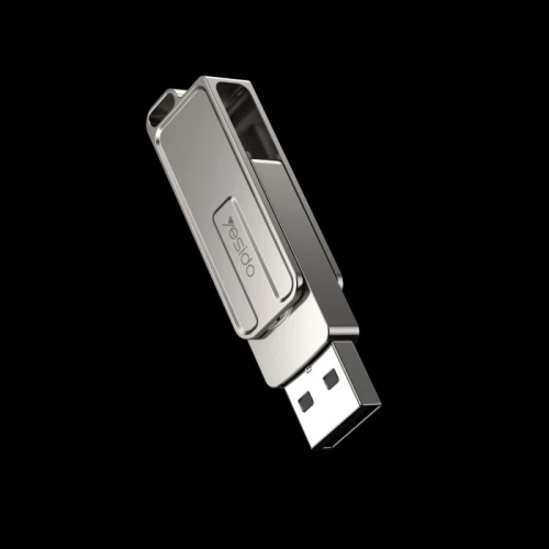 Clé USB 64Go dual port Lightning et USB3.0, Yesido FL16
