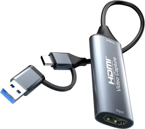 Carte de capture audio vidéo HDMI vers USB C/USB 3.0, 4K 30HZ,pour jeux, streaming vidéo en direct,